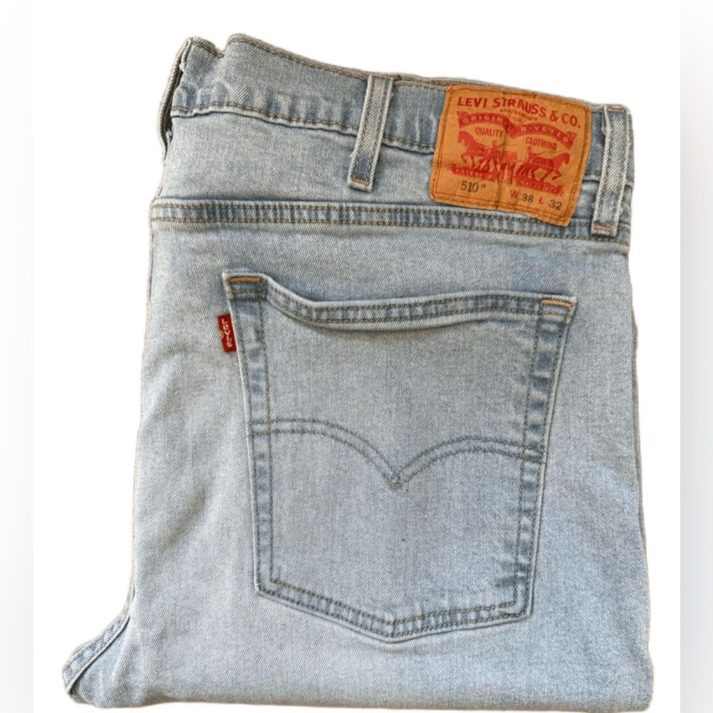 Levi's Sky Blue Skinny Jeans for Men